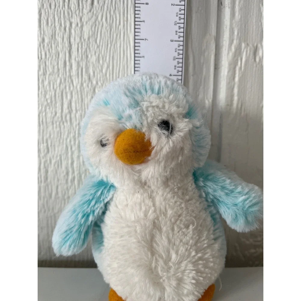 Aurora World Plush Penguin Stuffed Animal Toy Blue White Small
